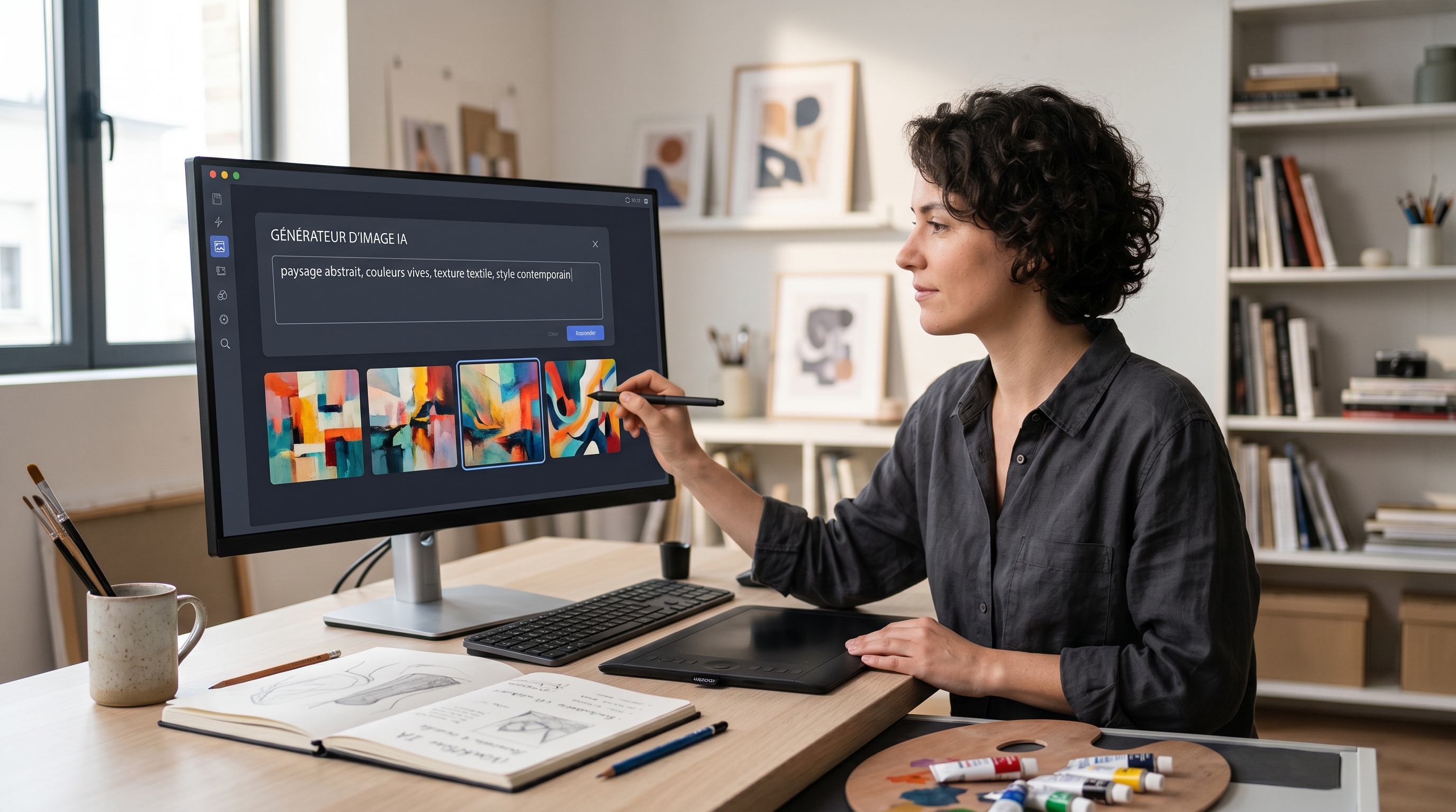 Générateur d’image IA pour plasticiens : Guide de workflow