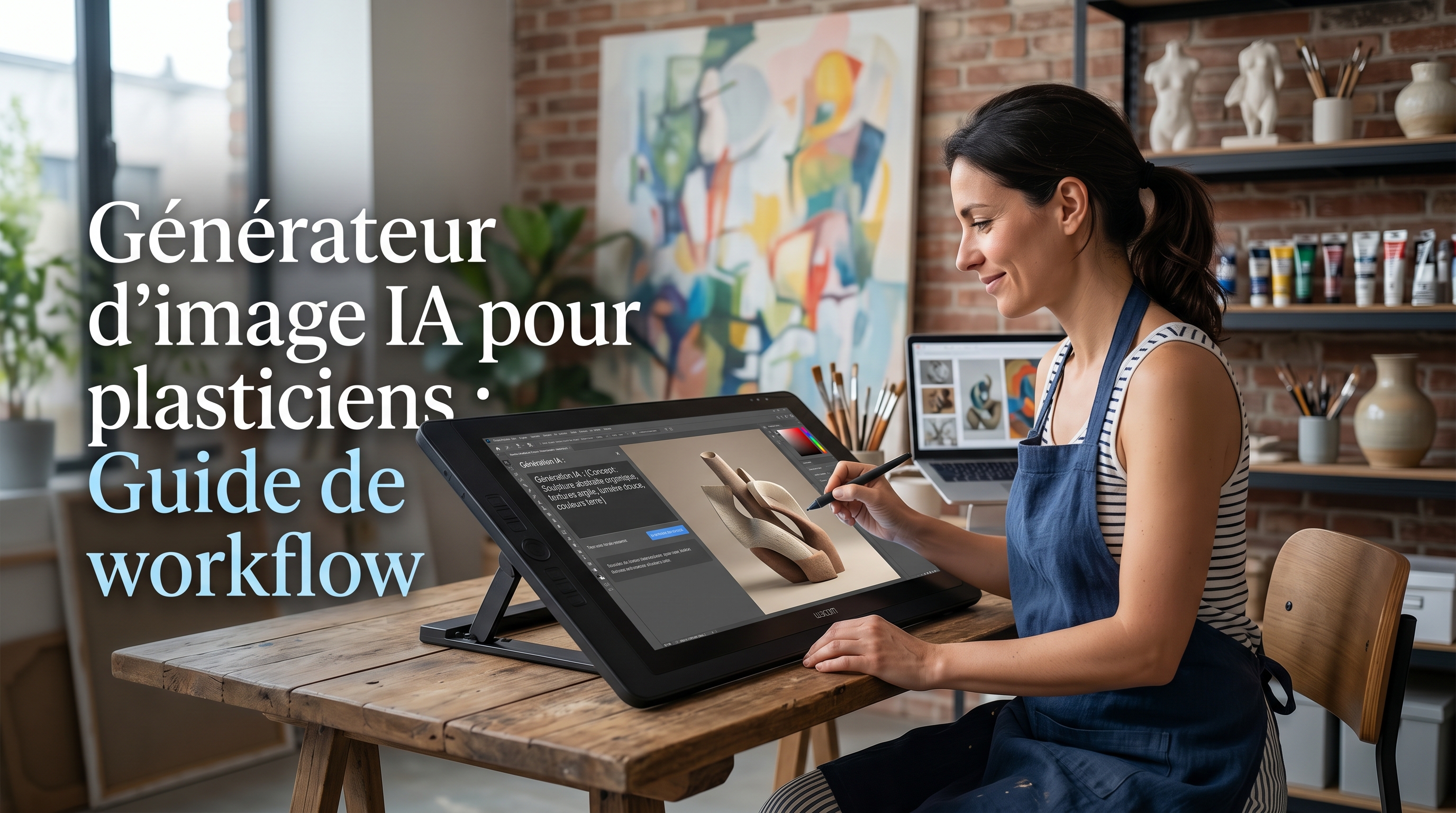 Générateur d’image IA pour plasticiens : Guide de workflow